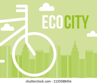 eco city bicycle transport environmental