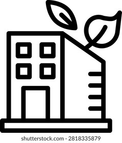 Eco City Vector Design Icon Style