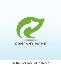 eco commerce logo for an upcoming logistics company