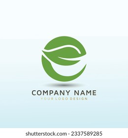 eco commerce logo for an upcoming logistics company