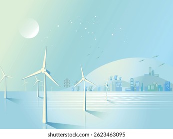 A comunidade ECO com elemento ECO mostra a ilustração do vetor de proteção ambiental gráfico EPS10