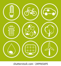 eco concept design, vector illustration eps10 graphic 