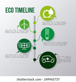 eco concept design, vector illustration eps10 graphic 