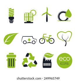 eco concept design, vector illustration eps10 graphic 