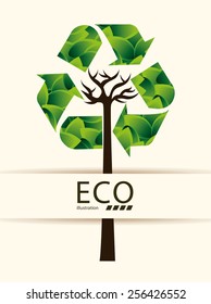 eco concept design, vector illustration eps10 graphic 