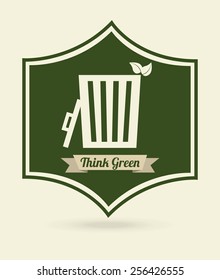 eco concept design, vector illustration eps10 graphic 