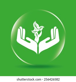 eco concept design, vector illustration eps10 graphic 