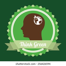 eco concept design, vector illustration eps10 graphic 