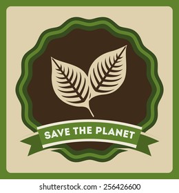 eco concept design, vector illustration eps10 graphic 