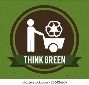 eco concept design, vector illustration eps10 graphic 