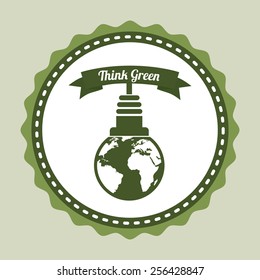eco concept design, vector illustration eps10 graphic 