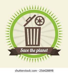 eco concept design, vector illustration eps10 graphic 