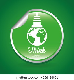 eco concept design, vector illustration eps10 graphic 