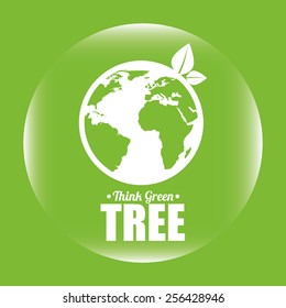 eco concept design, vector illustration eps10 graphic 