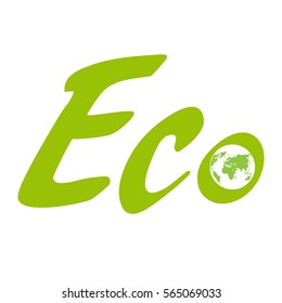 Eco concept logo