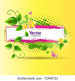 fondo de diseño ecológico. Ilustración del vector