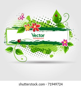 eco design background. Vector illustration