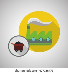 Eco design. Bio icon. Isolated illustration. Green concept
