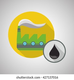 Eco design. Bio icon. Isolated illustration. Green concept