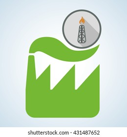 Eco design. Bio icon. Isolated illustration. Green concept , vector