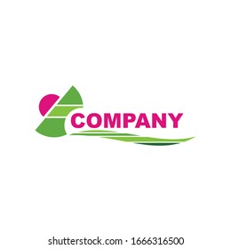 eco design logo - flower - vector