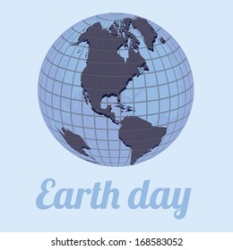 eco design over blue background vector illustration 