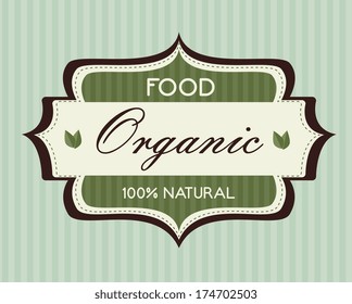 eco design over blue background vector illustration 