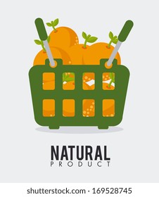 eco design over white background vector illustration 