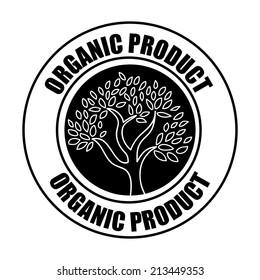 eco design over white background vector illustration