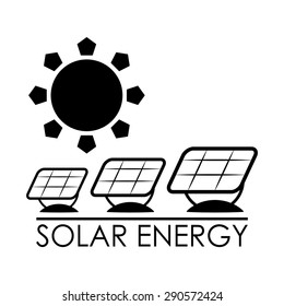 Eco design over white background, vector illustration