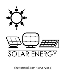 Eco design over white background, vector illustration