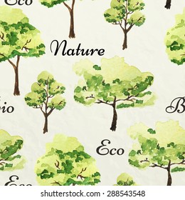 Eco design. Vector ecology theme. Template for green product.