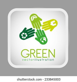  eco design , vector illustration