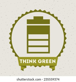 eco design, vector illustration