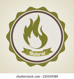 eco design, vector illustration