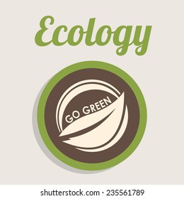 eco design, vector illustration