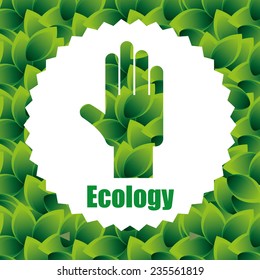 eco design, vector illustration