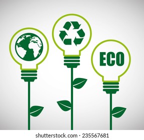 eco  design , vector illustration