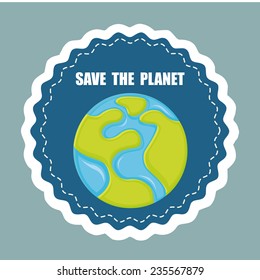eco  design , vector illustration