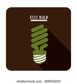 Eco digital design, vector illustration eps 10