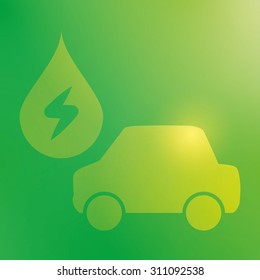 Eco  digital design, vector illustration 10 eps graphic