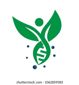 eco dna leaf logo