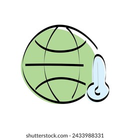 eco doodle. black lines. colored. icons. doodle icons. Flora. nature. plants. electricity. protection of nature. energy. without harming nature.