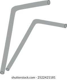 Eco drink straws , eco people , save the environment 