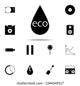 eco drop icon. web icons universal set for web and mobile