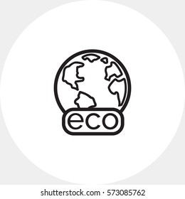 Eco Earth globe