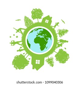 Eco Earth symbol