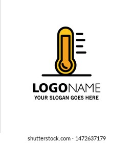 Eco, Ecology, Energy, Environment, Green Business Logo Template. Flat Color