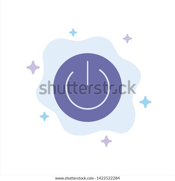 Eco, Ecology, Energy, Environment, Power Blue\
Icon on Abstract Cloud\
Background