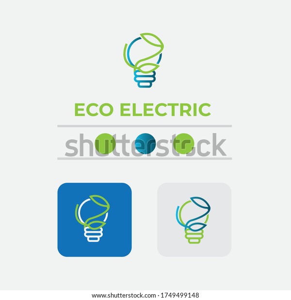 Eco Electric Plug\
Logo can for power logo - energy Icon - electricity Logo -Ecology\
symbol , Vector Eps10